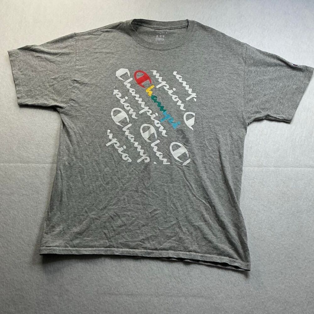 Champion Men's Grey T-shirt